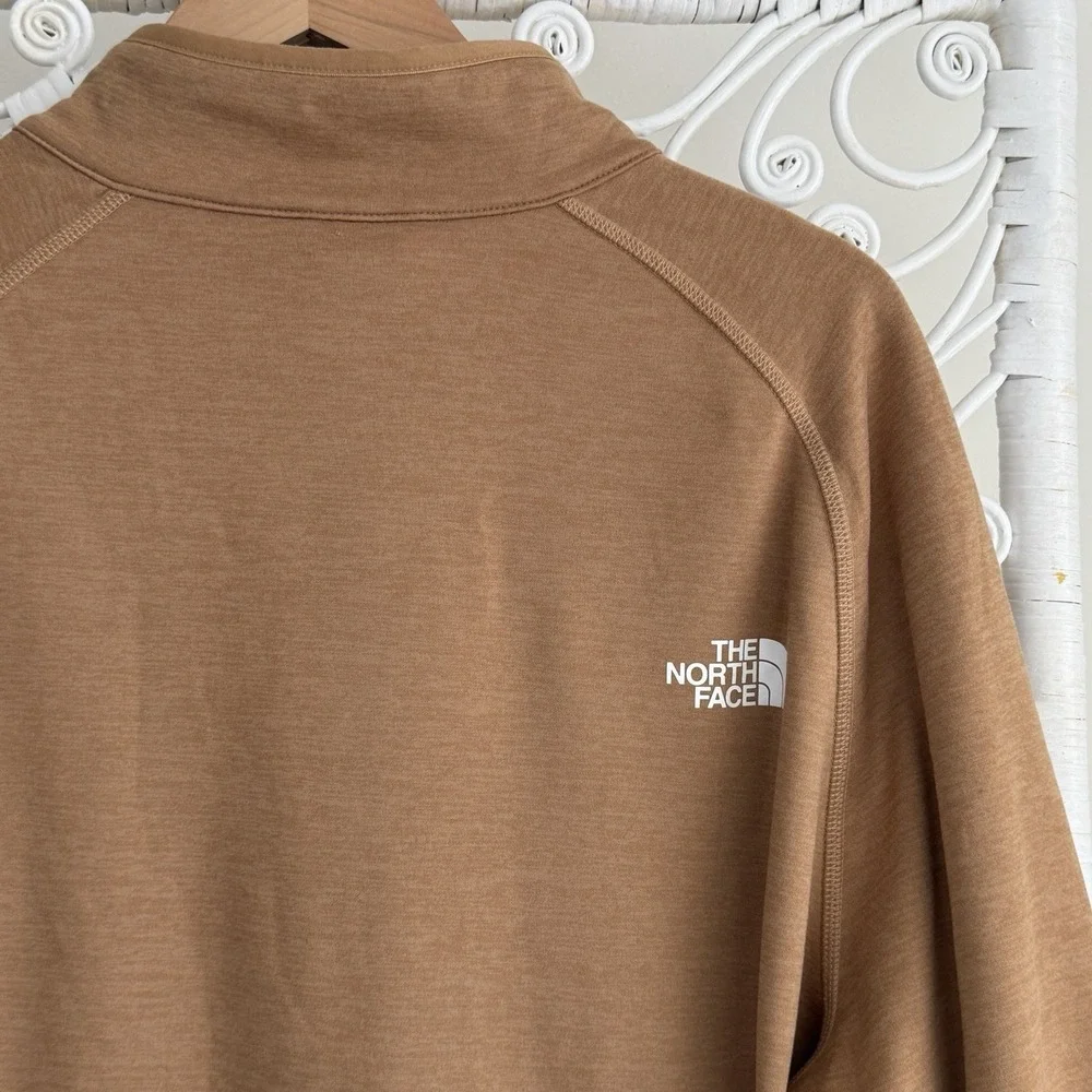 The North face Canyonlands Jacket Mens XL Brown Fleece Full Zip Almond Butter